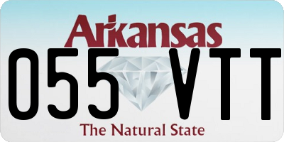 AR license plate 055VTT