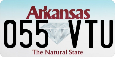 AR license plate 055VTU