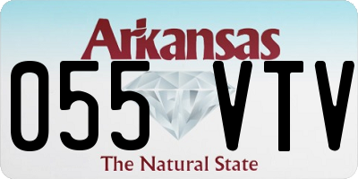 AR license plate 055VTV