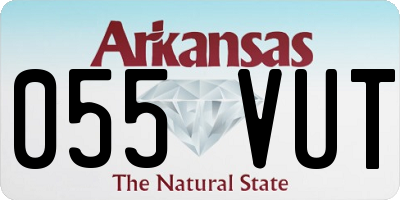 AR license plate 055VUT
