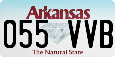 AR license plate 055VVB