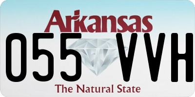 AR license plate 055VVH