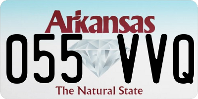 AR license plate 055VVQ
