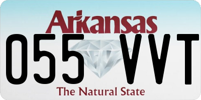 AR license plate 055VVT