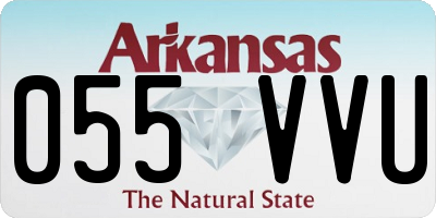 AR license plate 055VVU