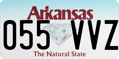AR license plate 055VVZ