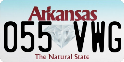 AR license plate 055VWG