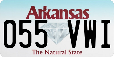 AR license plate 055VWI