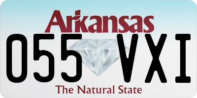 AR license plate 055VXI