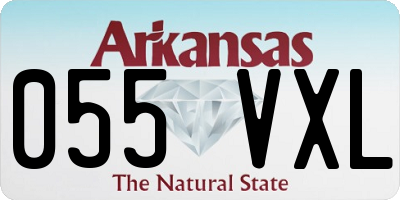 AR license plate 055VXL