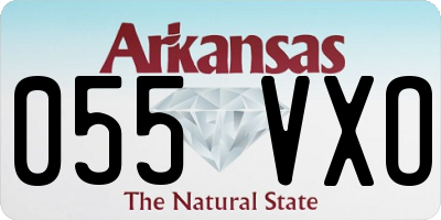 AR license plate 055VXO