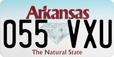 AR license plate 055VXU