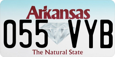 AR license plate 055VYB