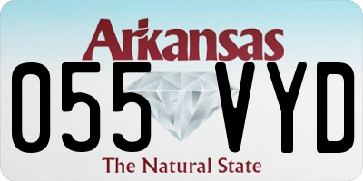 AR license plate 055VYD