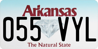 AR license plate 055VYL
