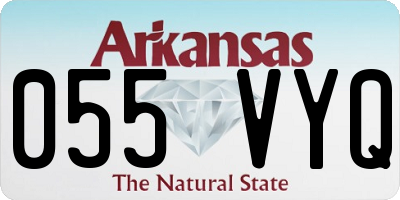 AR license plate 055VYQ