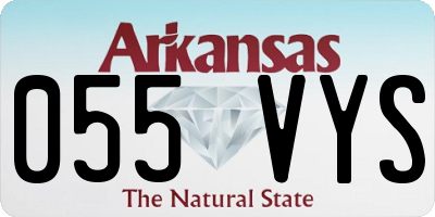 AR license plate 055VYS
