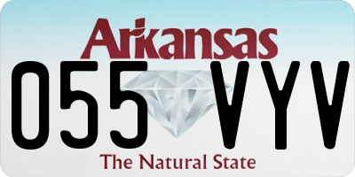 AR license plate 055VYV