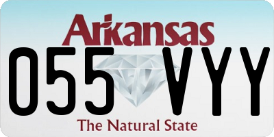 AR license plate 055VYY