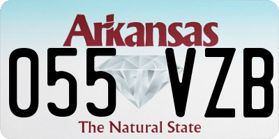 AR license plate 055VZB