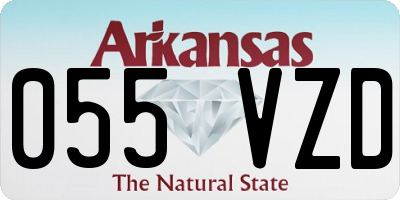 AR license plate 055VZD