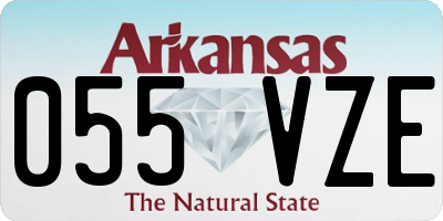 AR license plate 055VZE