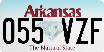 AR license plate 055VZF