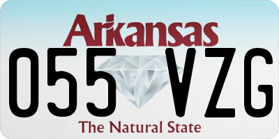 AR license plate 055VZG