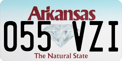 AR license plate 055VZI