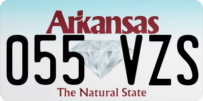 AR license plate 055VZS