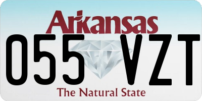 AR license plate 055VZT