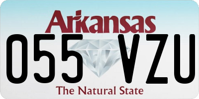 AR license plate 055VZU