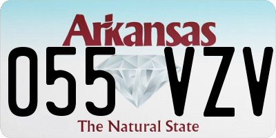 AR license plate 055VZV