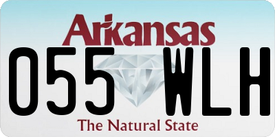 AR license plate 055WLH