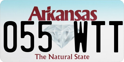 AR license plate 055WTT