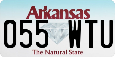 AR license plate 055WTU