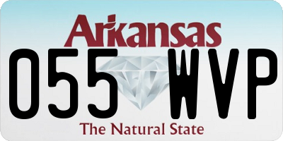 AR license plate 055WVP