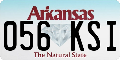 AR license plate 056KSI