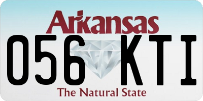 AR license plate 056KTI