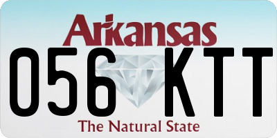 AR license plate 056KTT