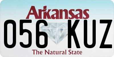 AR license plate 056KUZ