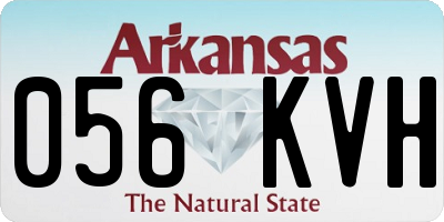 AR license plate 056KVH
