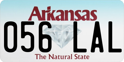 AR license plate 056LAL