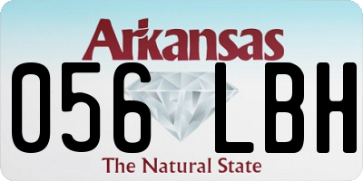 AR license plate 056LBH