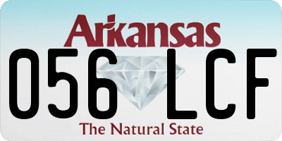 AR license plate 056LCF