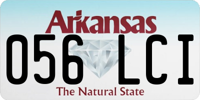 AR license plate 056LCI