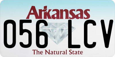 AR license plate 056LCV