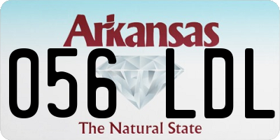 AR license plate 056LDL