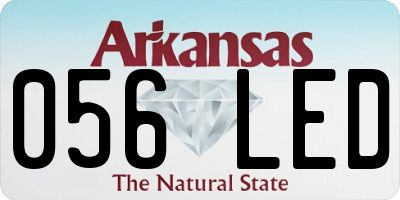 AR license plate 056LED