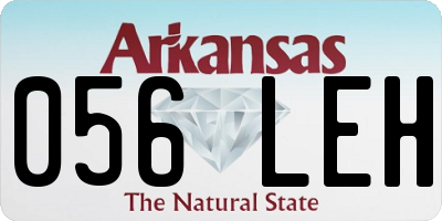 AR license plate 056LEH